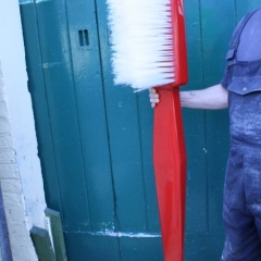 5ft-long-Tooth-brush-Large-Scale-Prop-hand-made